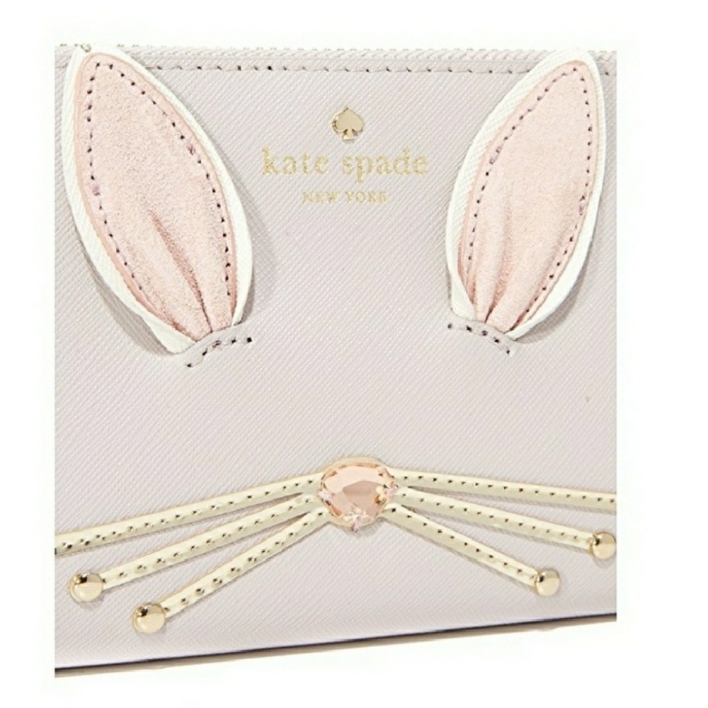 ❤HP❤ NWT  KATE SPADE LEATHER WALLET - Picture 7 of 7